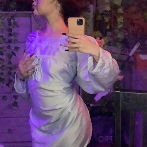 Blue dreamy gown dress